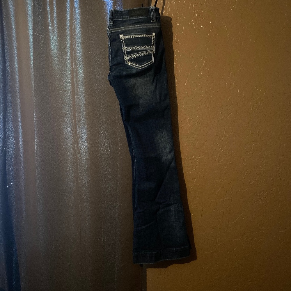 Rock & Roll Cowgirl Mid-Rise Trouser